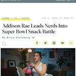 Marissa Heart Instagram – So beyond excited for the 🏈 Super Bowl 🏈 today.. tune in to see who my babygirl @addisonraee has been coaching !! 🤍🪩💃🏼🕺🏼🎶🍬

Not only have I wanted to be a part of such an iconic day for YEARS – literally since I moved out to LA 20 years ago – but for the first time it’s something that I choreographed ?! What a dream and honor 😭 

Be on the lookout for the 🍬 Nerds Candy 🍬commercial during the Super Bowl today to see the magic that we created !! This was such  a huge and incredible opportunity for me on my journey 🥹🏈

This life just continues to amaze me and I could not be any more grateful for every single opportunity and experience that God blesses me with..first a NFL Thursday Night Football promo and then a Super Bowl commercial in ONE MONTH ?! My heart explodes 🤍🙏🏻

Thank you to my amazing @iartistent family for your infinite belief and trust in me for all of these years ! @shelli_iartistent @jenn_iartistent @jc_iartistent ✨✨ & thank you Addison & @oceanavenue for bringing me on and trusting me ! 🤍

#superbowl #superbowl2024 #nerdssuperbowl #nerdscandy #choreographer #addisonrae #dance #flashdance