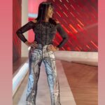Marixa Balli Instagram - El look de hoy @ayfespaciovip Peinada x Claudio Tuñez Estilismo @marianasolcatalanost