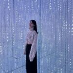 Mariya Nagao Instagram - @teamlab_borderless 💎✨💖 麻布台ヒルズにできたチームラボに行ってきましたっ 探検しながら発見するをテーマに本当に規模が大きくて色々な世界に彷徨って行ったり戻ったりしながら新しい発見をしたよ 歩くいたところに川が流れたり壁を触ると花が散ったり感動したぁ😌 #麻布台ヒルズ #teamlabborderless #tokyo #チームラボボーダレス