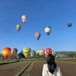 Mariya Nagao Instagram - 今日は長野県佐久市のバルーンフェスティバル2024にお邪魔させていただきました🎈 朝6時から待ち構えた景色は本当に綺麗で美しかった🫶 屋台もたくさん並んでて舞台では子供達の合唱 平和で綺麗なところ😌 このバルーンフェスティバルは 5月3.4.5なので明日明後日もやってます！ みなさんも早起きしてみてねっ #佐久市 #バルーンフェスティバル #佐久バルーンフェスティバル #鯉太郎