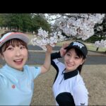 Mariya Nagao Instagram - アップグレードゴルフ収録 とっても暖かくて心地よくて桜も綺麗でした🌸 ゴルフの季節だ今年もたくさんゴルフしよう☺️⛳️