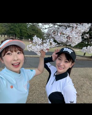 Mariya Nagao Instagram - アップグレードゴルフ収録
とっても暖かくて心地よくて桜も綺麗でした🌸
ゴルフの季節だ今年もたくさんゴルフしよう☺️⛳️