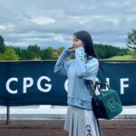Mariya Nagao Instagram - CPG GOLFイベントに参加させていただきました⛳️ 全部CPGのウェアだよかわいかった🩵 @cpggolf_official #cpggolf