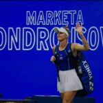 Markéta Vondroušová Instagram - what a year❤️‍🩹 thank you🤟🏻 2023🤍💜💚