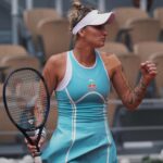 Markéta Vondroušová Instagram - well that was a tough one!🤣😒 but anyway Paris thank you! 🎈 we will be back🧡🖇️