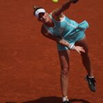 Markéta Vondroušová Instagram - well that was a tough one!🤣😒 but anyway Paris thank you! 🎈 we will be back🧡🖇️