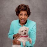 Marla Gibbs Instagram - Me and my dog! 🐶 ❤️ #animallovers #marlagibbs