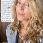 Marla Maples Instagram - One of my favorite morning treats that keeps me smiling. 🙂 The papain enzyme found in raw papaya breaks down proteins. Papain contains substances that may help fight infection & wounds.