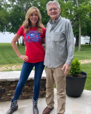Marla Maples Instagram - My heart is in such awe of the beauty of our country. I will never take for granted  those who gave all for our freedom. 🙌 I believe God and love is the root of America and through him we will continue to be blessed &  live in freedom ❣️ 🙏 Memorial Day🙏 So happy to have this time with dad.