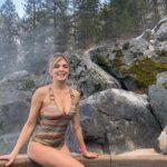 Marla Maples Instagram – Over the weekend I took myself on an adventure and found this special place deep in the Montana mountains. The Hot Springs were filled with natural forming minerals… I especially loved the pool with extra silica. But what made the experience more invigorating and healing was the cold plunge.  My energy stayed so high and my mind so clear until it was time for sleep, and yes I had a deep sleep.  I used to finish each shower with a cold rinse when I was hosting Live TV like the Miss Universe Pageants and needed my mind and body to be energized. Then later I moved on to cryotherapy when doing Dancing with the Stars. Many people have been sharing their experiences in cold plunges and even stepping into huge baths of ice. Be gentle with yourself, but at the same time don’t be afraid to take a leap into the cold, if even for a few seconds and let me know what you experience.