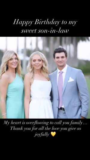 Marla Maples Instagram - ✨💛✨Happy Birthday Mikey ✨💛✨ Today and everyday you are a blessing in our lives. Love you