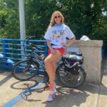 Marla Maples Instagram – Pausing on the path to bring awareness to the Gig City Girls organization. ❣️💕❣️@GigCityGirls are committed to ensuring girls are given the opportunity to be equally represented in STEM careers. 
#gigcitygirls ❣️💕❣️

A big thank you to @pedegochattanooga for sharing your smooth ride with me. I was opposed to electric bikes, but with the hills and valleys along the way I’ve been really happy to turn the juice on 😂 

I can’t wait to take one of these home I hear you are having a big sale. 🚴