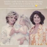 Marla Maples Instagram - Sharing 3 generations of love with you on this the 10th anniversary of my mother’s rising up to heaven 🕊️ She loved to dance to the Bee Gee’s and this being one of her favorite songs, I felt it so fitting for how I feel tonight. 💛🤍💛 Love you forever, to the moon and back again mom 🙏
