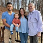 Marla Maples Instagram - 🍁 Thanksgiving Day 🍁 Oh the joy of simple times with beloved friends & family. Thank you Carmen, for hosting us as we brought our favorite dishes and shared the flavors, prayers, and fun! I had to add a photo of my family in Georgia who we missed so much this year, but so happy they could be together… I love you, baby sister, Dean, little Liam and my daddy Stan❣️