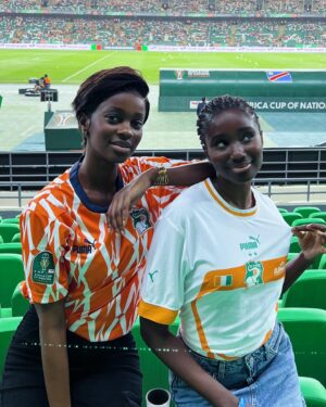 Marlène Kouassi Instagram - Côte d’Ivoire 🇨🇮 meilleur pays au monde❤️

Ah que d’émotions 🫠😍
Bravo à nos éléphants 🐘🐘🇨🇮😅
On est qualifié 🎊🎊🎊🎊🎊
Rendez vous en finale …