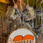 Marlhy Murphy Instagram - rumor has it annie is still not okay ⚒️🧡 #sundaydrumday #drummer