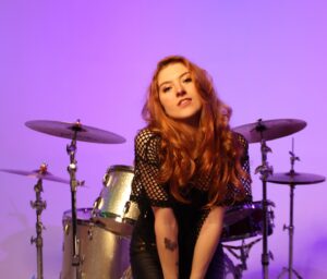 Marlhy Murphy Instagram - totally original photo of a drummer sitting on the bass drum 🫠