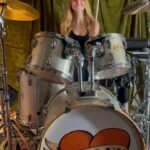 Marlhy Murphy Instagram - a lil flashback for #sundaydrumday ⚒️🧡 #drummer