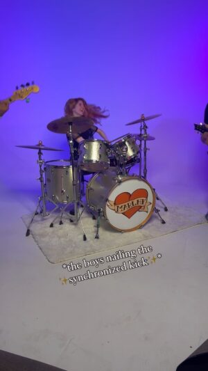 Marlhy Murphy Instagram - i really freakin love drumming this one if u can’t tell lol “you.” comes out 5/31🧡⚒️ #sundaydrumday #drummer