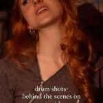 Marlhy Murphy Instagram – behind the scenes of how we shoot the drums for my music videos #sundaydrumday ⚒️🧡