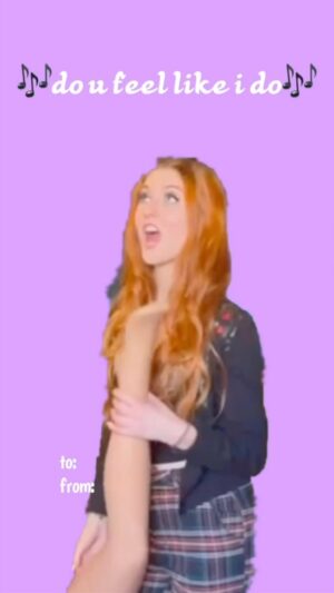 Marlhy Murphy Instagram - screenshot for your valentine🥰 comment which one u got lol 

also sound on for a peep of my next song 🧡