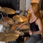 Marlhy Murphy Instagram - lil flashback to “nothing more to say” for #sundaydrumday 🧡⚒️