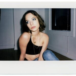 Marlo Kelly Instagram - Had a chat with @the.baremag Polaroids and makeup by the delightful @tina_turnbow 💜🎞