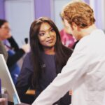 Marlyne Barrett Instagram – Caught in a Moment w/ @nickgehlfuss What’s it all about? It’s a big one tonight! @nbconechicago #ChicagoMed Who’s watching!?