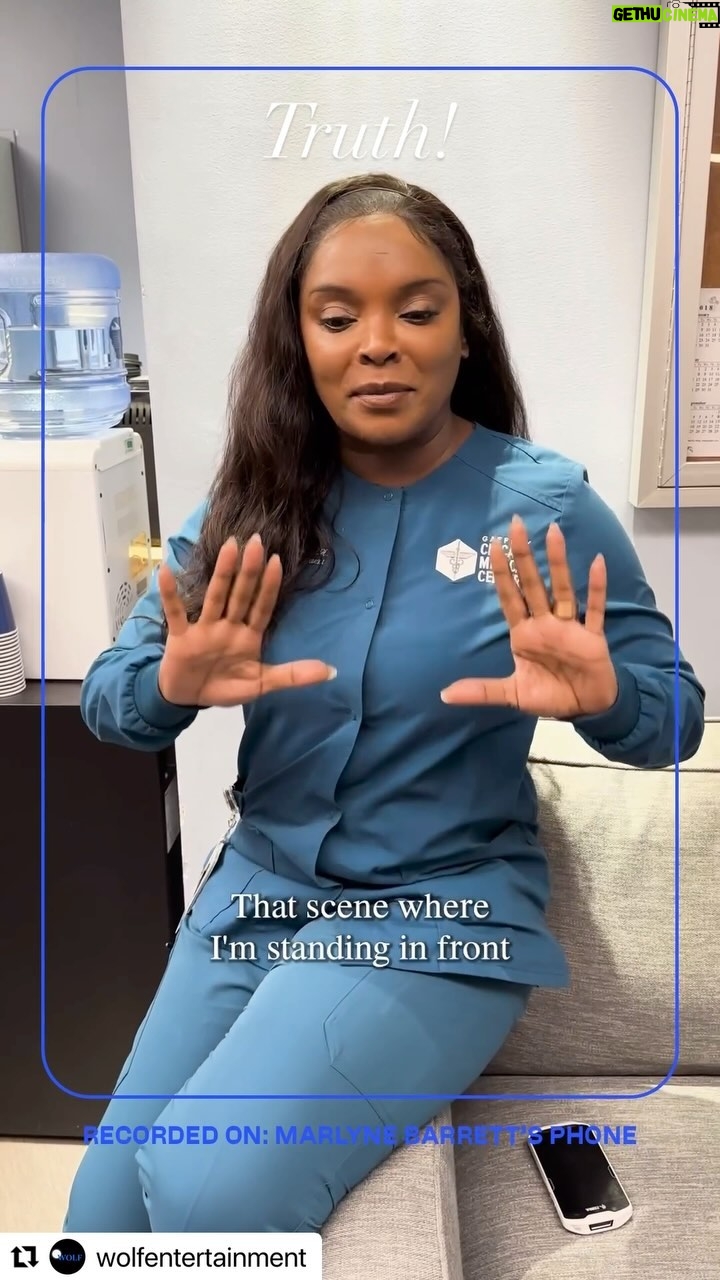 Marlyne Barrett Instagram - Truth! Most impactful scenes…. Thank you @wolfentertainment . #onechicago #wolfentertainment #chicagomed