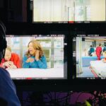 Marlyne Barrett Instagram - Behind the Scenes w/ E! The laughs were real! #chicagomed #goodtimes #onset @merk2577