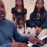 Marlyne Barrett Instagram – On Repeat! Keep Your Head To The Sky . 💕💕💕#repost @terrancetaylor #music #family