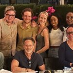 Marlyne Barrett Instagram – Family Photo. Can You Say…. Support Squad?! #husband #friends #funtimes