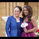 Marlyne Barrett Instagram - Dressed Up for the Occasion! Did ya’ll enjoy our Fall Finale? #chicagomed We had a Ball! #bts #onset #wedding