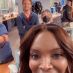 Marlyne Barrett Instagram – The G-Dawg himself! @nickgehlfuss #onset #wednesdaymotivation