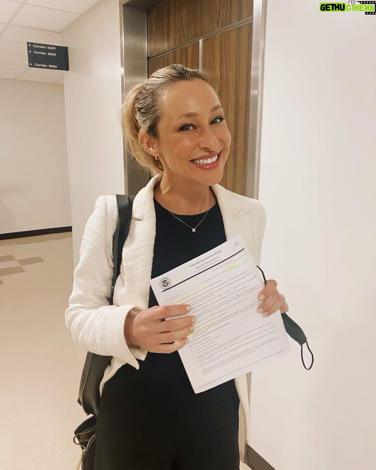 Marnie Alton Instagram - It was a really big week for this little Canadian! Even though I’ve lived and worked in the US for most of my adult life, it’s always been frustrating (and even heartbreaking at times) not to be able to fully participate in it’s democracy… but as of today I can finally VOTE!!! This process has been a surprisingly emotional roller coaster. Today I’m just feeling so incredibly grateful for the country I’m from 🇨🇦 and for the opportunity to be welcomed as a citizen into this one 🇺🇸
