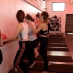 Marnie Alton Instagram - A little bts collection of some of my favorite moments in the studio over the years. Holy sh%* did we work hard & have some fun! Today would have been our 9th anniversary 🎉 I still miss the late nights, dance parties, sweaty mirrors & every single person who walked through it’s doors. Forever grateful for our time there & that we still have each other ❤️ #ifthesewallscouldtalk #mbodyglobalfam #workhardplayhard #dreamscometrue
