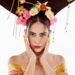 Marsha Vadhanapanich Instagram - Chinese New Year 2024. ❤️ Photographer @amatyai Makeup @thanva.mua Hair @mairatchada1 @tungpui69 Stylist @criscrisii Assistant Stylist @deypithrma @crexmm @athenzy ❤️ #amatphoto #marshairis