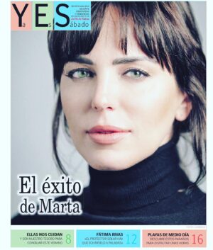 Marta Milans Instagram - Gracias @lavozdegalicia por mi primera portada y por una de mis entrevistas preferidas ❤️ thank you to @lavozdegalicia for my first cover and one of my favorite interviews ever ❤️
