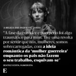 Marta Bateira Instagram – Ela é sempre um acontecimento. Através do humor faz cheque-mate a pessoas machistas, retrógradas, conservadoras ou pudicas. Chama-se Marta Bateira, mas tornou-se conhecida em 2015 no Youtube como Beatriz Gosta, um alter ego de língua solta, sotaque orgulhoso do norte, sexualmente livre e empoderada, de carisma do outro mundo, que chegou rapidamente à rádio e à televisão. 

Foi também para acontecimentos destes, de Beatrizes que metem o pé na porta e ocupam o espaço público, a reivindicar igualdade de direitos e a assumir tanto os seus desejos, como os desafios e cansaços da gravidez e da maternidade, que se fez o 25 de Abril. Em 2023, Beatriz Gosta estreou novo espectáculo, “Resort”. Espécie de sonho com pulseirinha e bar aberto perante uma realidade que a tem virado do avesso. 

Ouça a entrevista no podcast “A Beleza das Pequenas Coisas”, com @bernardo_mendonca, nas plataformas habituais de podcast e através do link na bio do @jornalexpresso

📷 @j0sefernandes/Expresso

#beatrizgosta #martabateira #humor #podcast #abelezadaspequenascoisas