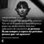 Marta Bateira Instagram - Ela é sempre um acontecimento. Através do humor faz cheque-mate a pessoas machistas, retrógradas, conservadoras ou pudicas. Chama-se Marta Bateira, mas tornou-se conhecida em 2015 no Youtube como Beatriz Gosta, um alter ego de língua solta, sotaque orgulhoso do norte, sexualmente livre e empoderada, de carisma do outro mundo, que chegou rapidamente à rádio e à televisão. Foi também para acontecimentos destes, de Beatrizes que metem o pé na porta e ocupam o espaço público, a reivindicar igualdade de direitos e a assumir tanto os seus desejos, como os desafios e cansaços da gravidez e da maternidade, que se fez o 25 de Abril. Em 2023, Beatriz Gosta estreou novo espectáculo, “Resort”. Espécie de sonho com pulseirinha e bar aberto perante uma realidade que a tem virado do avesso. Ouça a entrevista no podcast “A Beleza das Pequenas Coisas”, com @bernardo_mendonca, nas plataformas habituais de podcast e através do link na bio do @jornalexpresso 📷 @j0sefernandes/Expresso #beatrizgosta #martabateira #humor #podcast #abelezadaspequenascoisas