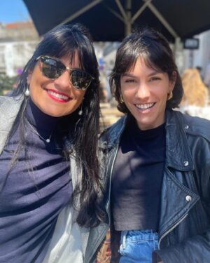Marta Bateira Instagram - Marina, a tia rhyka chegou ao Porto!!! 😍🎉🙌🏽😂 Amo almoçar com estas duas, rio horrores, saio renovada e aprendo sempre qualquer coisa. Amo-vos de paixão!!! 💞💞