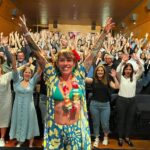 Marta Bateira Instagram - OBRIGADA ARCOS DE VALDEVEZ por me receberem tão bem, foi muitoooo despenteanço de vidas. 🤣 AMEI DEMAIS!! 😍🙌🏽❤️🤘🏽🌷😘
