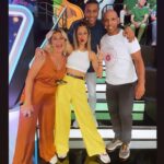 Marta Melro Instagram - Eu, dois medalhados olímpicos e uma actriz do cacete, que bela equipa se juntou. Rimos muito, eu disse muitos disparates e … sim ganhamos, mas isso é só um pormenor 😜 @anabritoecunha @nelson_evora @nunodelgado.tpv #iloveportugal