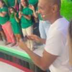 Marta Melro Instagram - Eu, dois medalhados olímpicos e uma actriz do cacete, que bela equipa se juntou. Rimos muito, eu disse muitos disparates e … sim ganhamos, mas isso é só um pormenor 😜 @anabritoecunha @nelson_evora @nunodelgado.tpv #iloveportugal