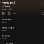 Marta Piekarz Instagram - My first EP “marta pt.1” is out NOW 💛 This one has some pretty special songs on it made with some pretty special people! Thank you anyone and everyone for listening it means more than you will ever know. Thank you for letting me have the space 🥹🌼🐝 Honey tongue Written by @zev_troxler and me Produced by @dreamclub.us Kid for life Written by @zev_troxler and me Produced by @dreamclub.us Mixed by @thepandastudios Ilw-demo Written by me Produced and mixed by @thepandastudios Kid for life music video Starring @avi_julia Directed and edited by @chandlerriggs5 and @xavierjimenez1