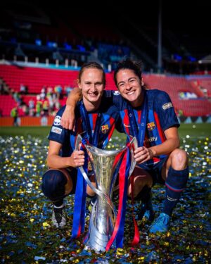 Marta Torrejón Instagram - One week ago 😍🏆💙❤️