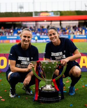 Marta Torrejón Instagram - Lliga 22/23 🏆 Thanks to everyone!  #viscabarça