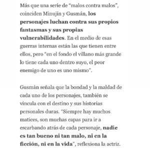 Martina Gusmán Instagram - ▶️

¡Buen Domingo Marginales!

¡Día perfecto para maratonear!
Poné ▶️ #ElMarginalIV 🤙🏽

@chenetflix 
@netflixlat 
@netflixes 

@undertransmedia 
@telemundo 
@lanacioncom 

@theremakenet