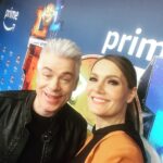 Martina Hill Instagram - Liebe Grüße vom „Blue Carpet“ bei der LOL4 Premiere😘! Am 6.4. gehts los bei @primevideode und heute gibt’s schon exclusiv die ersten Minuten bei @youtube ➡️ Link in der Story👍 #LOLDE #lastonelaughing #werbungausliebe❤️
