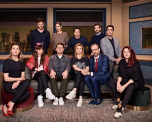 Martina Hill Instagram - Der Wahnsinn geht weiter und ich mitten drin: #LOLDE #LastOneLaughing Staffel 2 ab Herbst bei @primevideode